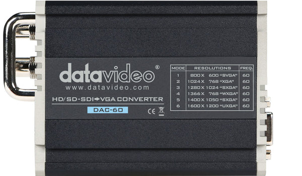 Convertor SDI la VGA DataVideo DAC-60