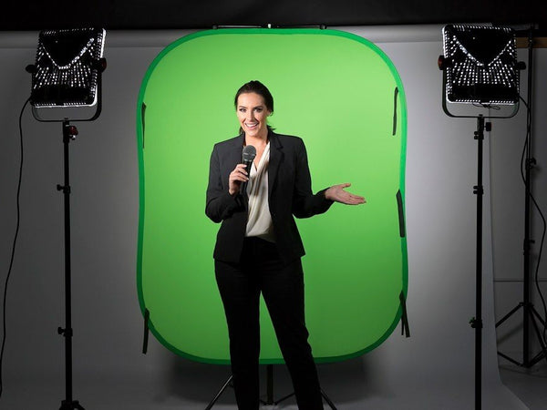 Lastolite fundal chromakey pliabil albastru/ verde