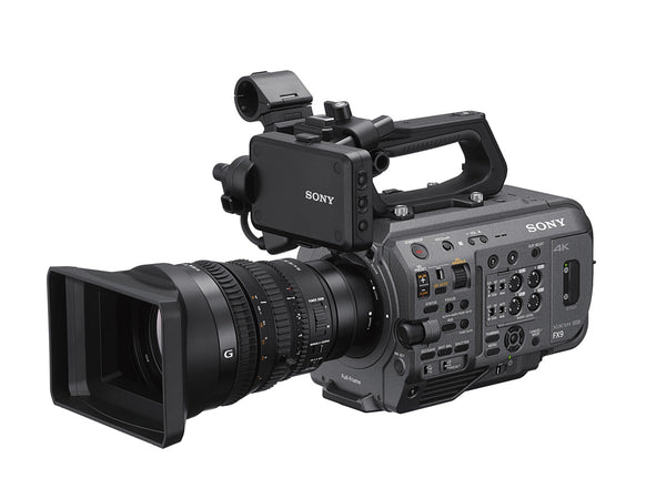 Camera Sony PXW-FX9 cu obiectiv de 28-135mm