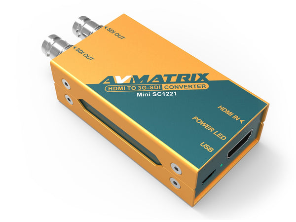 AVMatrix SC1221 Mini convertor de la HDMI la 3G-SDI dual