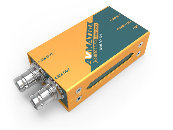 AVMatrix SC1221 Mini convertor de la HDMI la 3G-SDI dual