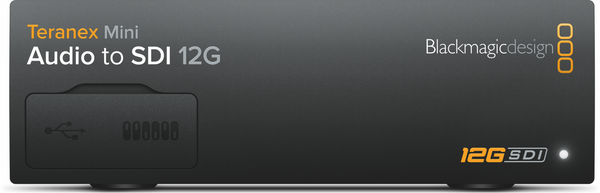 Blackmagic Teranex Mini - audio la SDI 12G