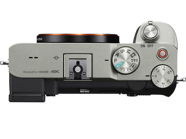 Sony Alpha a7C Camera mirrorless cu obiectiv 28-60mm (negru/argintiu)