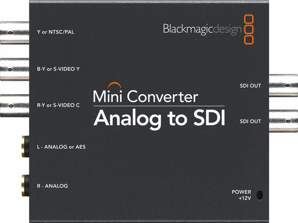 Blackmagic mini convertor analogic la SDI