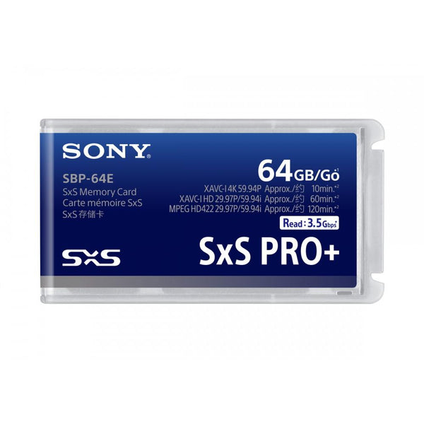 Card memorie Sony SxS Pro+ 64GB