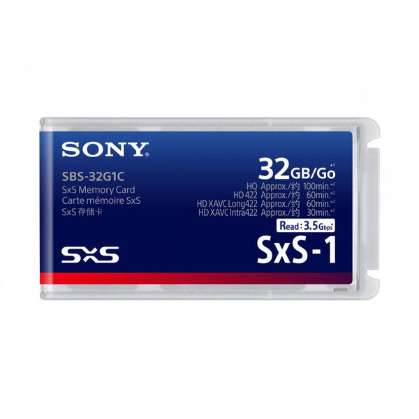 Card memorie Sony SxS-1 32GB