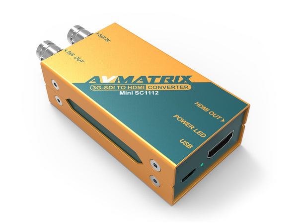 AVMatrix SC1112 Mini convertor de la 3G-SDI la HDMI