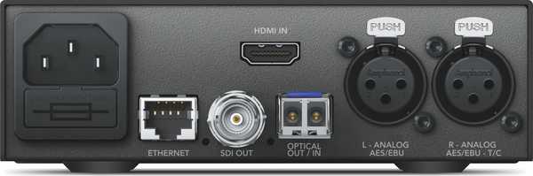 Blackmagic Teranex Mini - HDMI la 12G optic