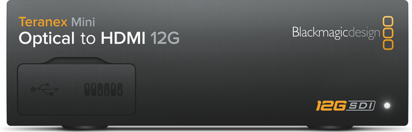 Blackmagic Teranex Mini - optic la HDMI 12G